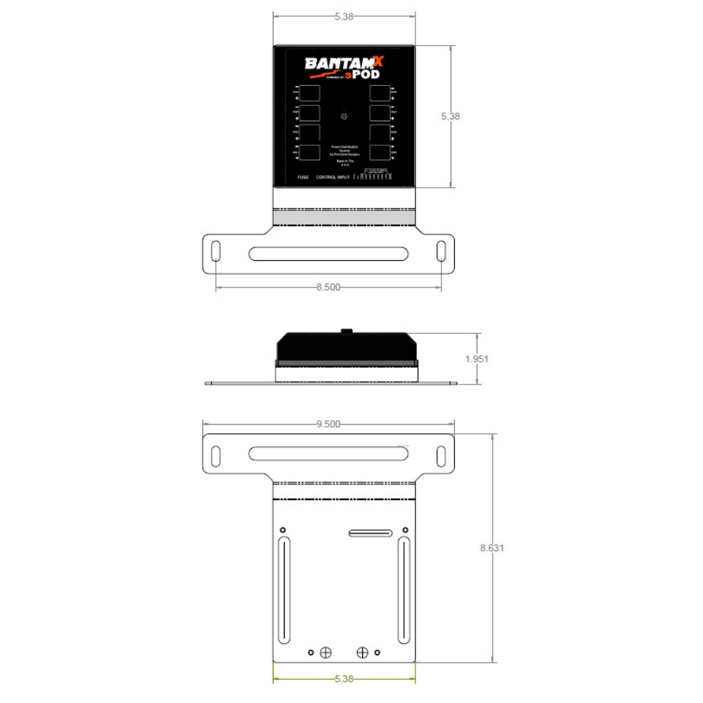 sPOD BantamX Touchscreen - Jeep JL/JT