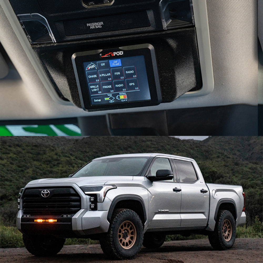 sPOD Touchscreen BantamX Vehicle Kit - Toyota 2022-2026 Tundra