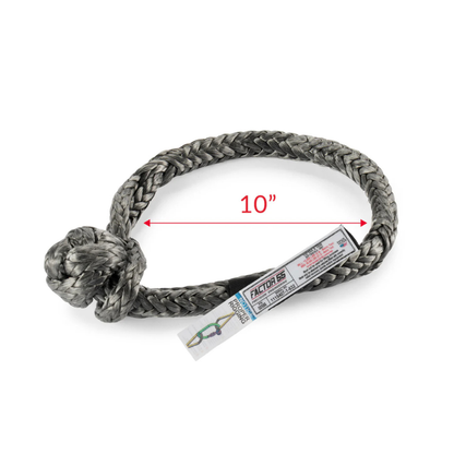 Factor 55 Standard Duty Soft Shackle 1/2 x 10 Gray