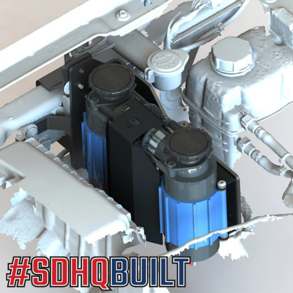 SDHQ 2021-2025 Ford Bronco SDHQ Built ARB Air Compressor Mount