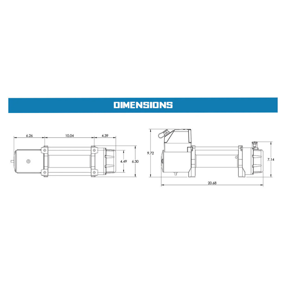 Superwinch Tiger Shark 11500SR Winch