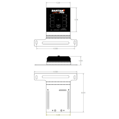 sPOD BantamX Touchscreen - Jeep JL/JT