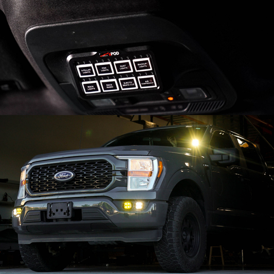 sPOD HD BantamX Vehicle Kit - Ford 2021-2026 F-150; 2021-2026 F-150 Raptor, 2024-2026 F-150 Raptor 37/R