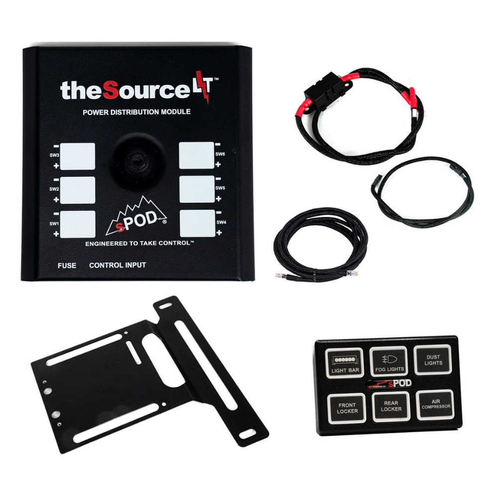 sPOD SourceLT w/ Mini6 for Jeep JL/JT - Jeep JL/JT