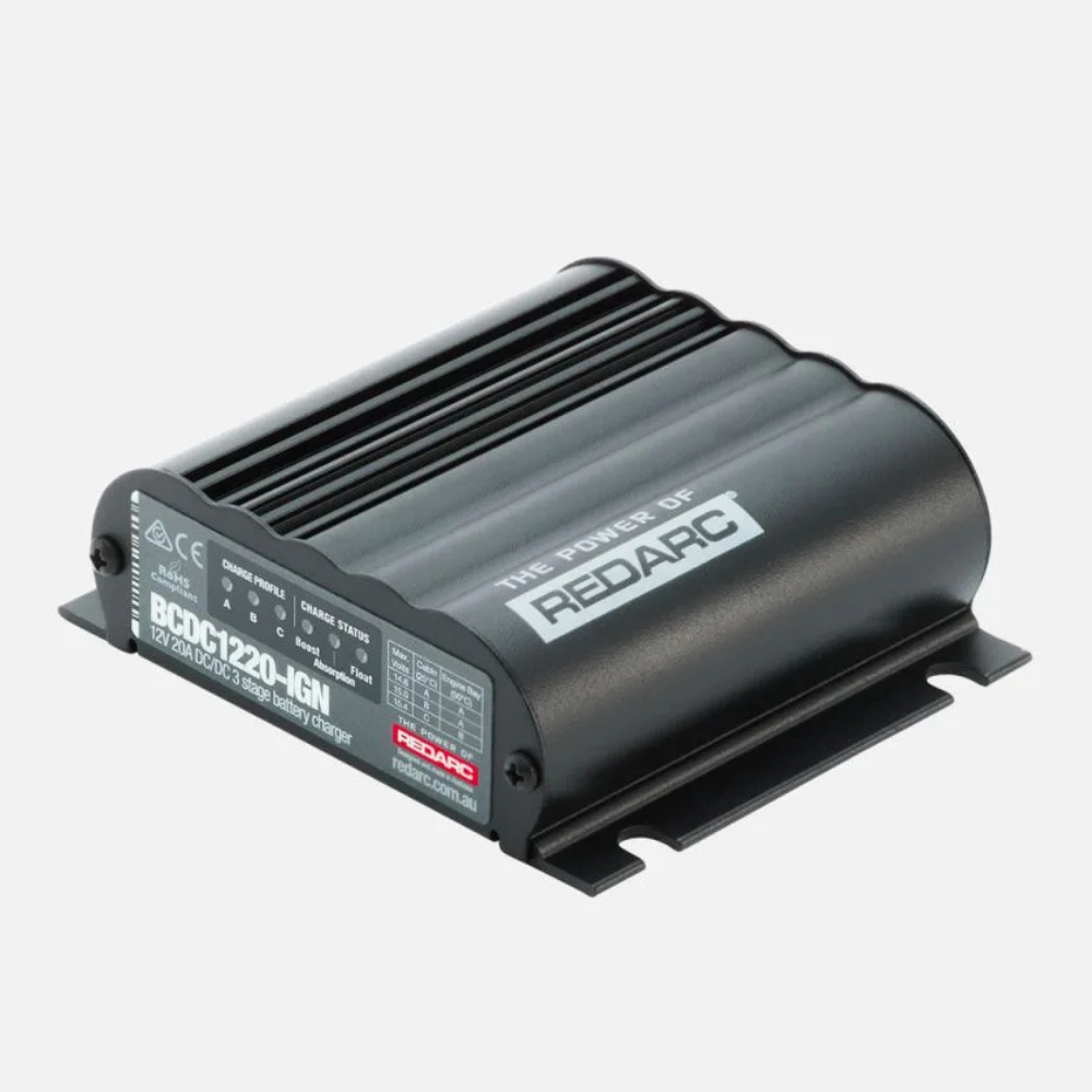 REDARC 20A In-Vehicle DC Battery Charger Ignition Control