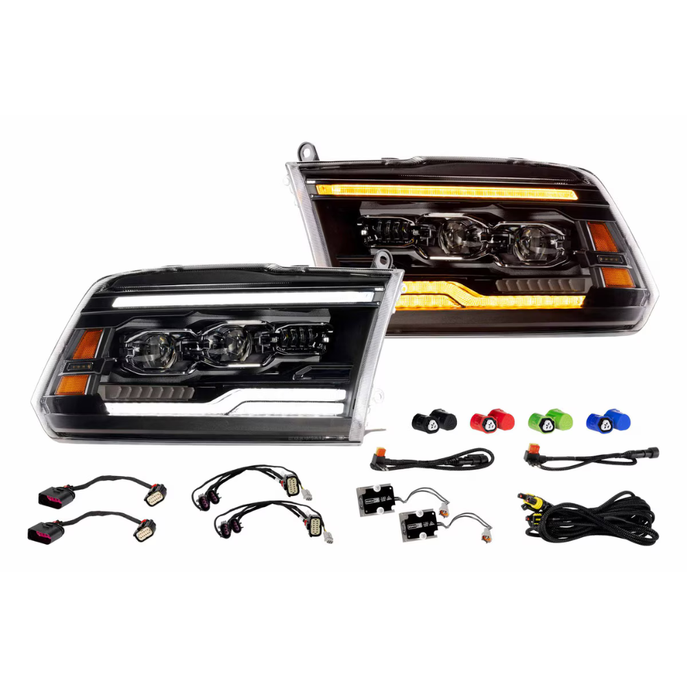 Morimoto Ram 1500 Classic (2009-2024) & Ram HD (2009-2018) XB Evo LED Headlights