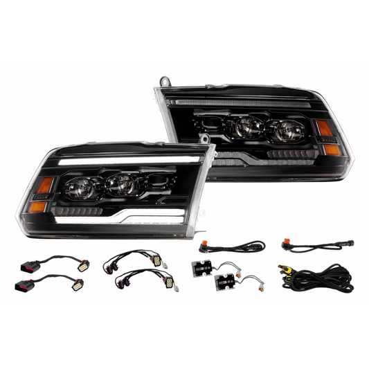 Morimoto Ram 1500 Classic (2009-2024) & Ram HD (2009-2018) XB Evo Hybrid LED Headlights