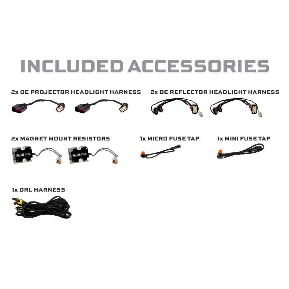 Morimoto Ram 1500 Classic (2009-2024) & Ram HD (2009-2018) XB Evo Hybrid LED Headlights