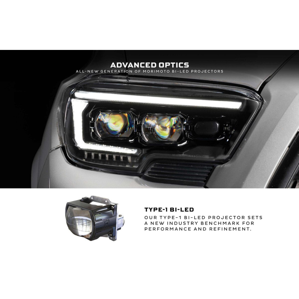 Morimoto Toyota Tacoma 3rd Gen (2016-2023) XB Evo Hybrid LED Headlights