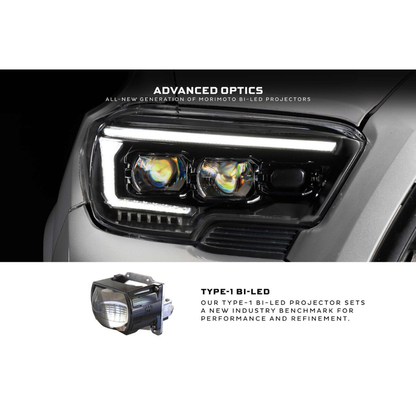 Morimoto Toyota Tacoma 3rd Gen (2016-2023) XB Evo Hybrid LED Headlights