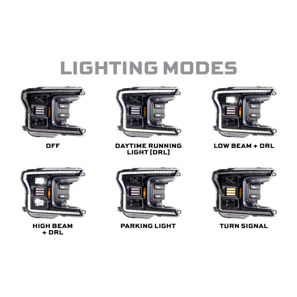 Morimoto Ford F150 (2018-2020) XB Hybrid LED Headlights