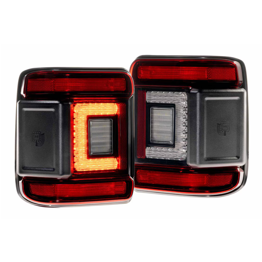 Morimoto Jeep JL Wrangler (2018-2016) XB LED Low Profile Tail Lights (Red)
