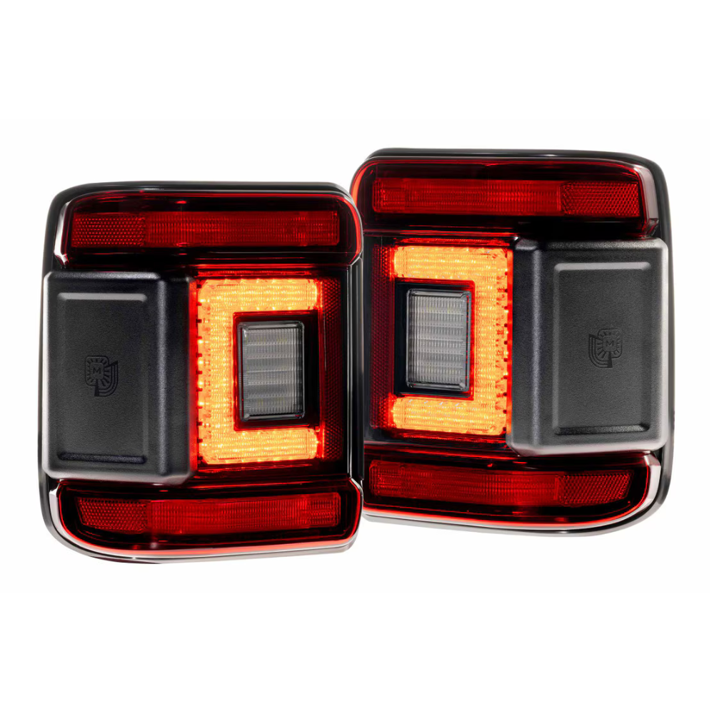 Morimoto Jeep JL Wrangler (2018-2016) XB LED Low Profile Tail Lights (Red)