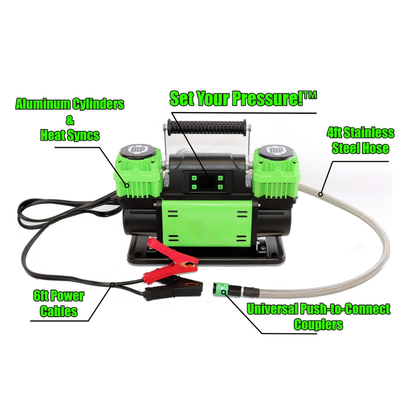 MORRFlate TenSix™ PSI Pro™ 12v Portable Compressor – Gen2