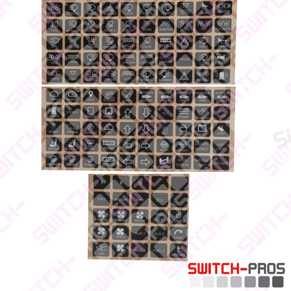 Switch Pros RCR-Force 12 Switch Panel