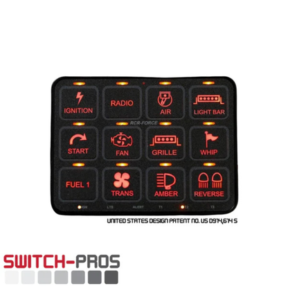 Switch Pros RCR-Force 12 Switch Panel