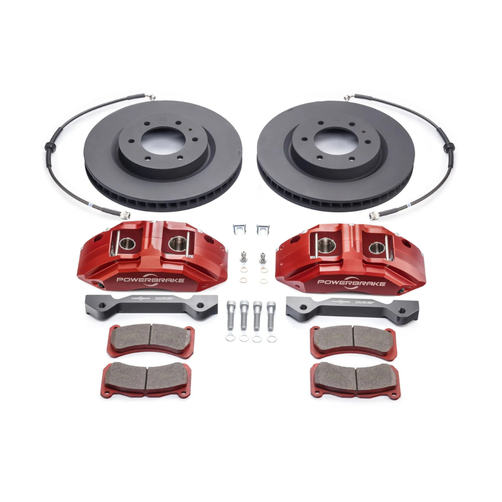 Powerbrake Toyota Tacoma 2nd & 3rd Gen (2005–2024) Front X-Line Big Brake Kit